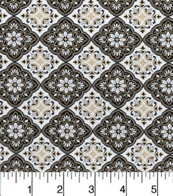 buttercream audrey collection cotton fabric-gray quatrefoil metallic|Piece Of Cake .